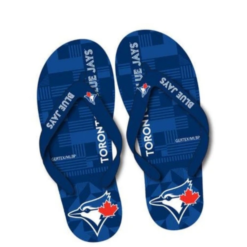 Toronto Blue Jays MLB Gertex Kids Flip Flops Size 3-4